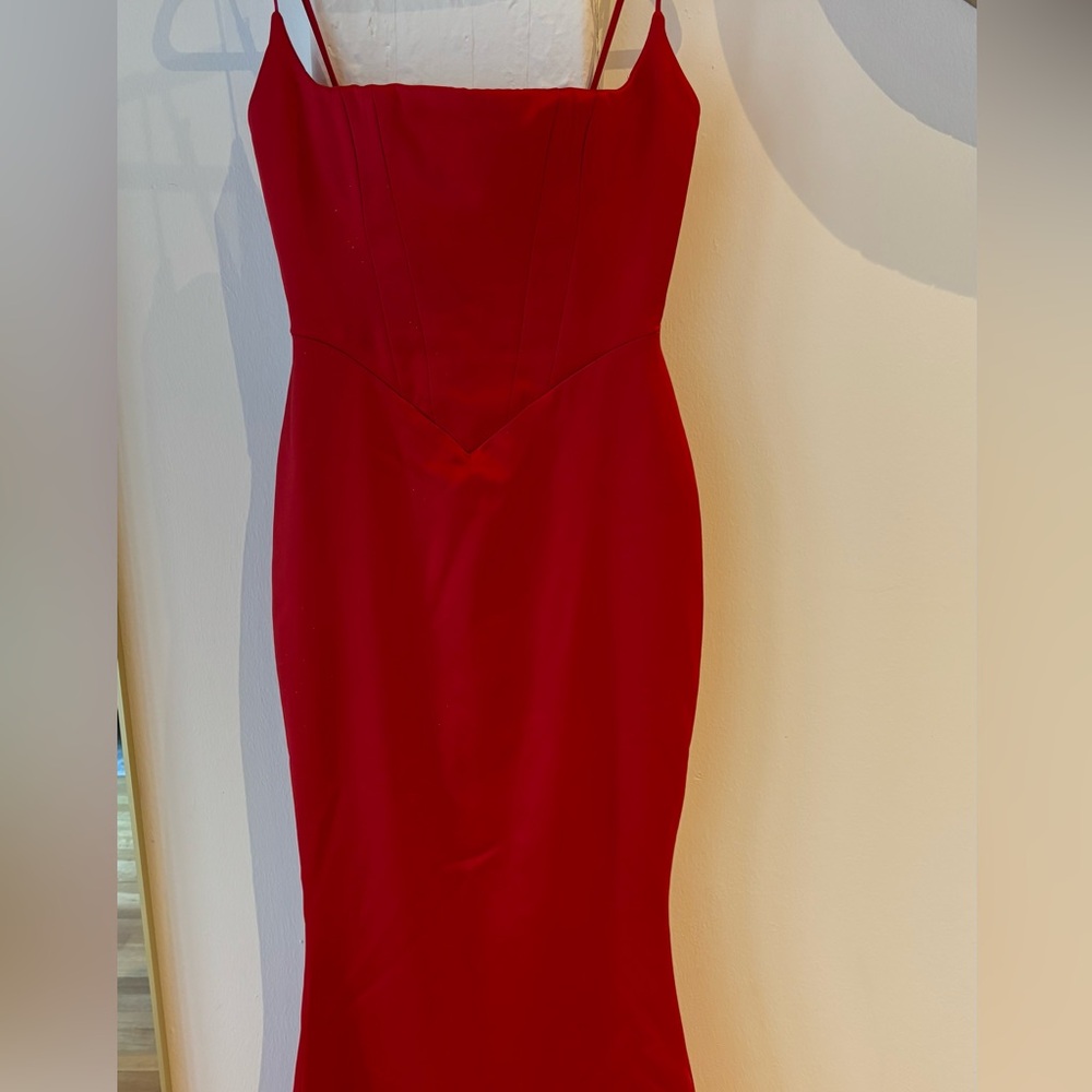 House of CB Red Maxi Dress
